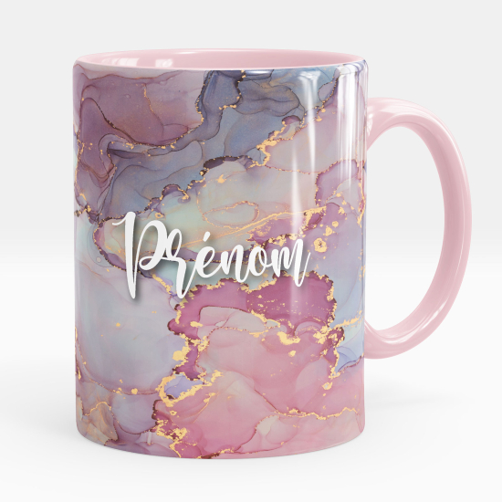 Taza personalizada - Efecto marmoleado