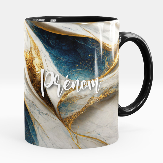 Taza personalizada - Efecto marmoleado