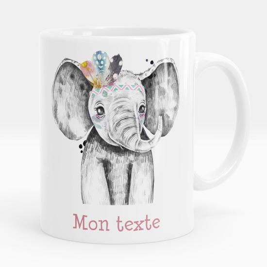 Taza personalizada - Elefante