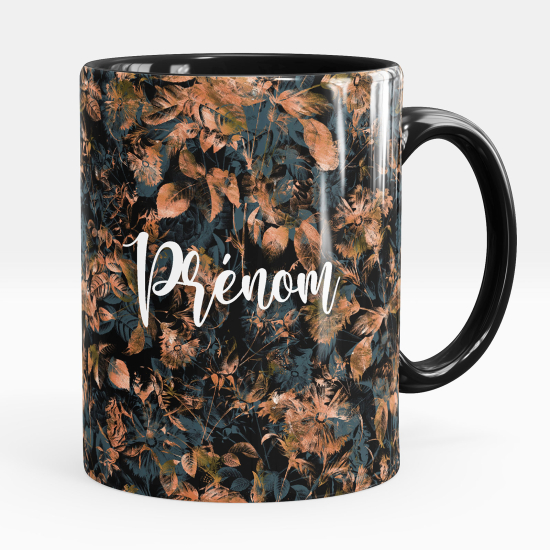 Taza personalizada - Flores