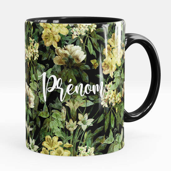 Taza personalizada - Flores