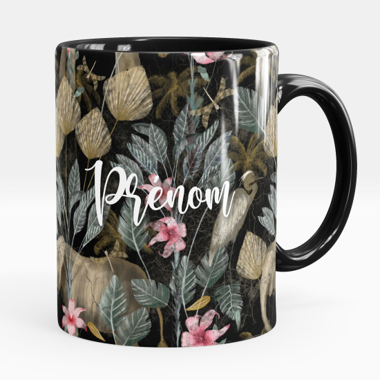 Taza personalizada - Flores