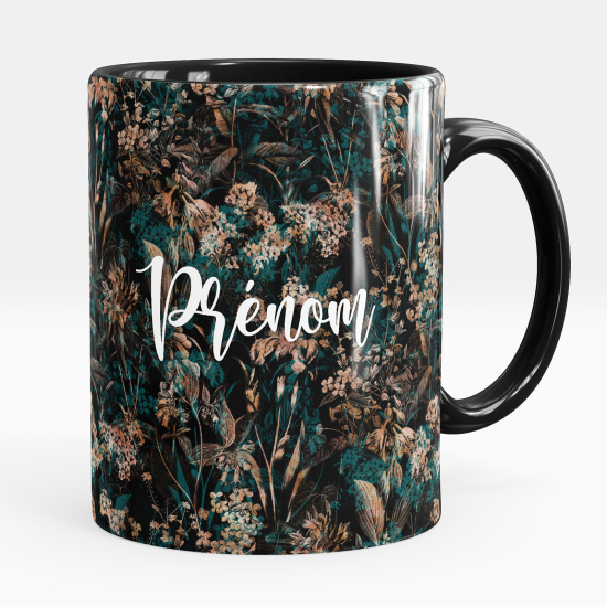 Taza personalizada - Flores