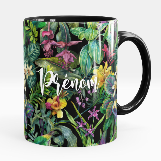 Taza personalizada - Flores