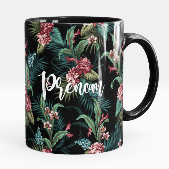 Taza personalizada - Flores