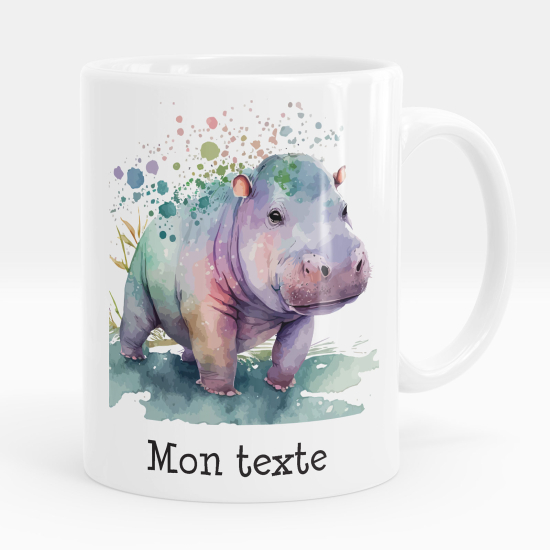 Taza personalizada - Hipopótamo