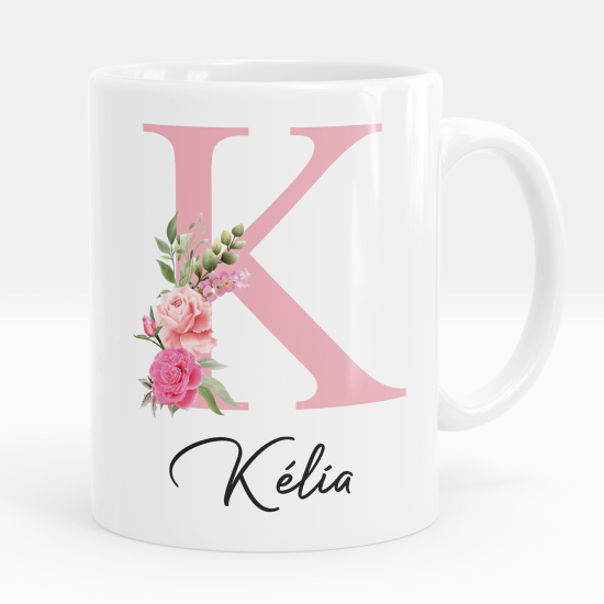Taza personalizada - Letra K