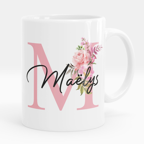 Taza personalizada - Letra M