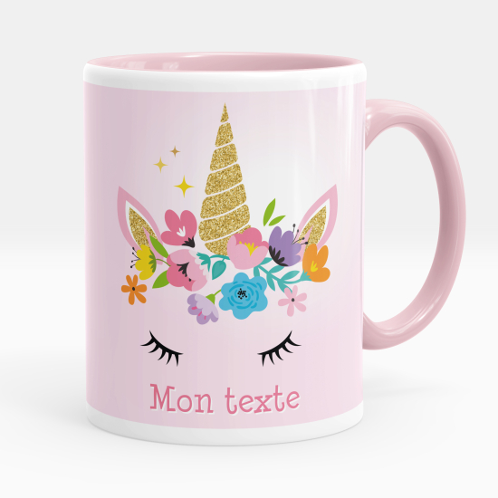 Taza personalizada - Unicornios mágicos