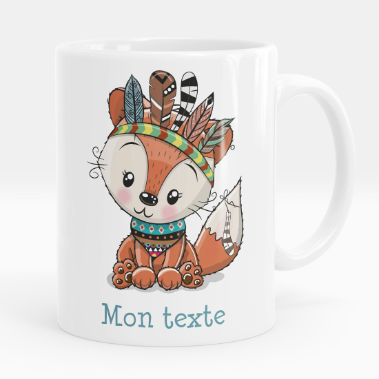 Taza personalizada - Zorro indio