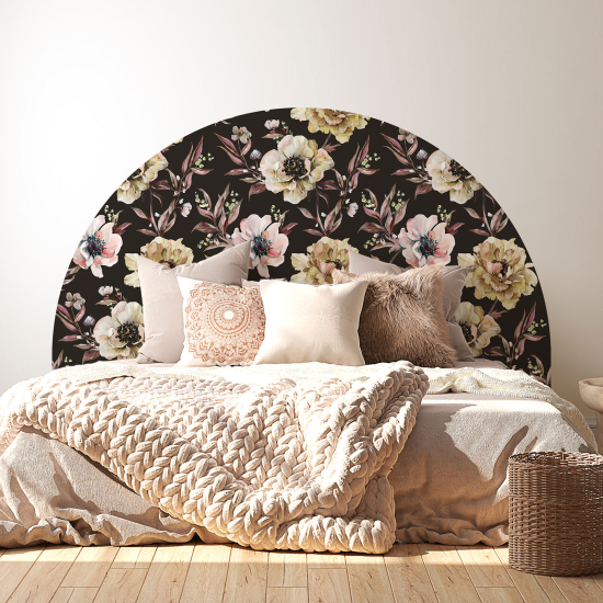 Vinilo Adhesivo Cabecero - Flores