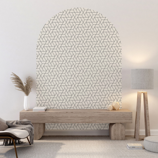 Vinilo Adhesivo Decorativo Arco - Motivo geométrico