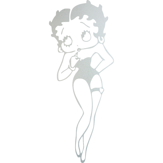 Vinilo Adhesivo Decorativo esmerilado - Betty Boop