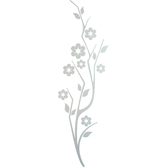 Vinilo Adhesivo Decorativo esmerilado - Flores