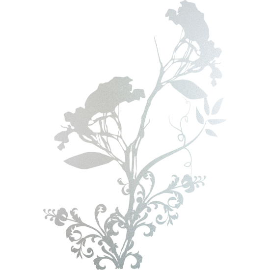 Vinilo Adhesivo Decorativo esmerilado - Flores
