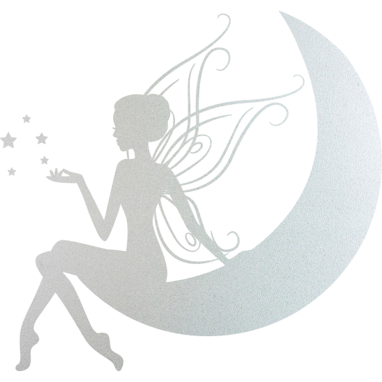 Vinilo Adhesivo Decorativo esmerilado - Hada Luna