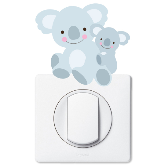 Vinilo Adhesivo Decorativo para interruptores - Koalas