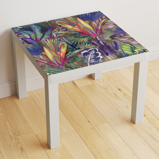 Vinilo Adhesivo Decorativo para Mesa - Hojas Tropicales