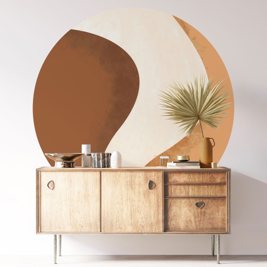 Vinilo Adhesivo Decorativo Redondo - Moderno