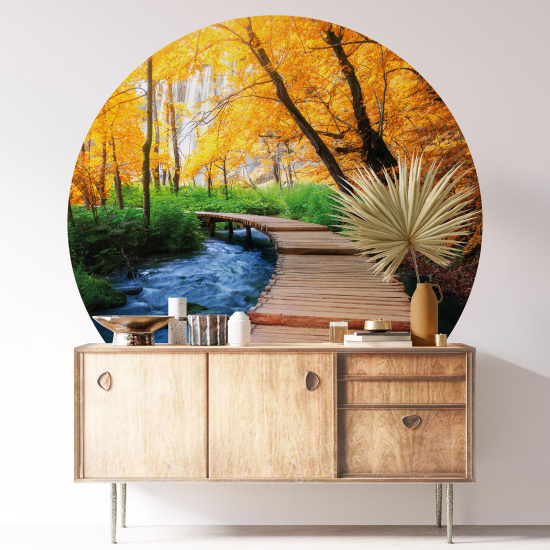 Vinilo Adhesivo Decorativo Redondo - Pontón