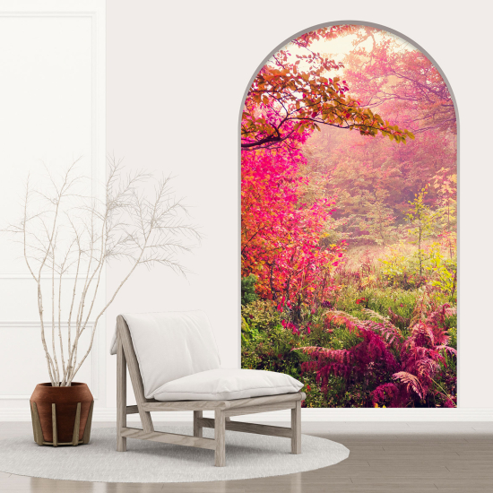 Vinilo Adhesivo Decorativo trampantojo 3D - Bosque