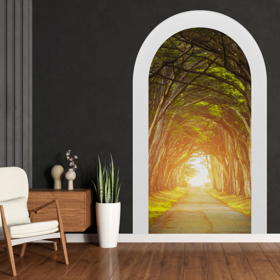 Vinilo Adhesivo Decorativo trampantojo 3D - Camino