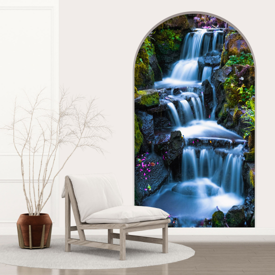 Vinilo Adhesivo Decorativo trampantojo 3D - Cascada