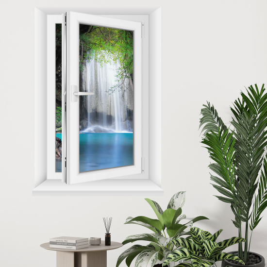 Vinilo Adhesivo Decorativo trampantojo 3D - Cascadas