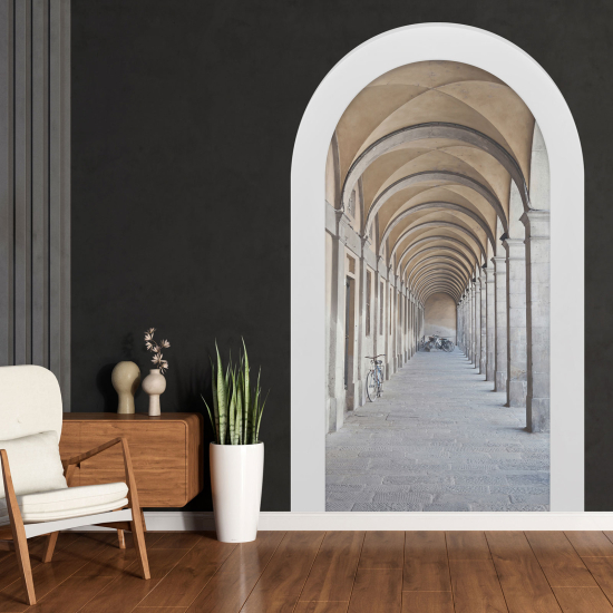 Vinilo Adhesivo Decorativo trampantojo 3D - Columnata