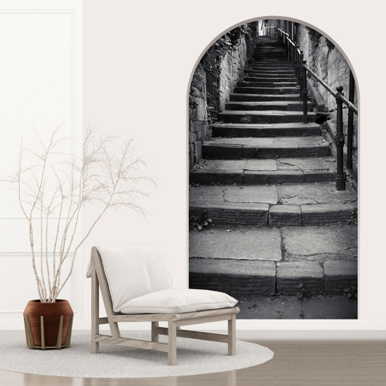 Vinilo Adhesivo Decorativo trampantojo 3D - Escaleras