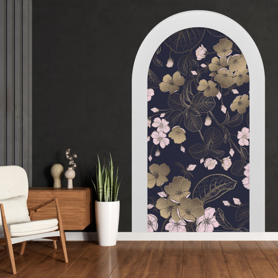 Vinilo Adhesivo Decorativo trampantojo 3D - Flores