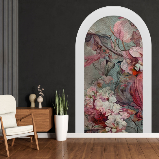 Vinilo Adhesivo Decorativo trampantojo 3D - Flores