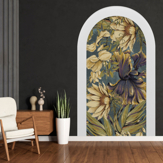 Vinilo Adhesivo Decorativo trampantojo 3D - Flores