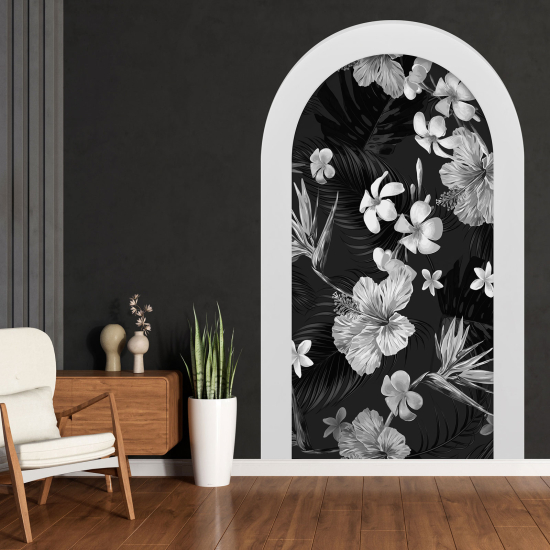 Vinilo Adhesivo Decorativo trampantojo 3D - Flores
