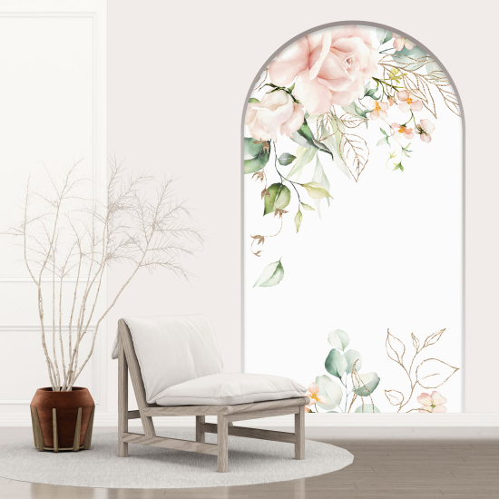 Vinilo Adhesivo Decorativo trampantojo 3D - Flores
