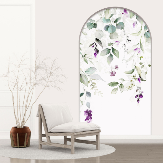 Vinilo Adhesivo Decorativo trampantojo 3D - Flores