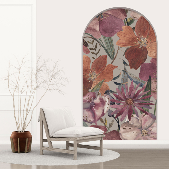 Vinilo Adhesivo Decorativo trampantojo 3D - Flores