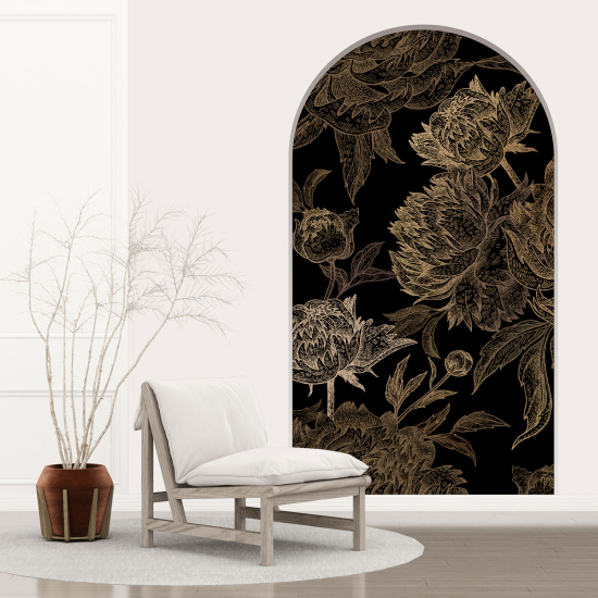 Vinilo Adhesivo Decorativo trampantojo 3D - Flores
