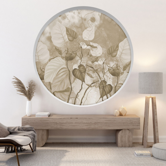 Vinilo Adhesivo Decorativo trampantojo 3D - Flores