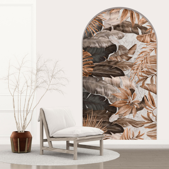 Vinilo Adhesivo Decorativo trampantojo 3D - Hojas