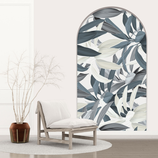 Vinilo Adhesivo Decorativo trampantojo 3D - Hojas