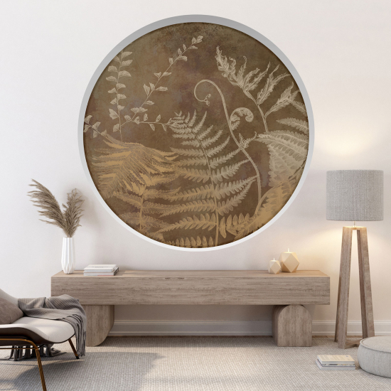 Vinilo Adhesivo Decorativo trampantojo 3D - Hojas