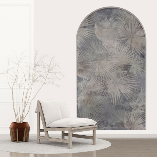 Vinilo Adhesivo Decorativo trampantojo 3D - Hojas de Palma