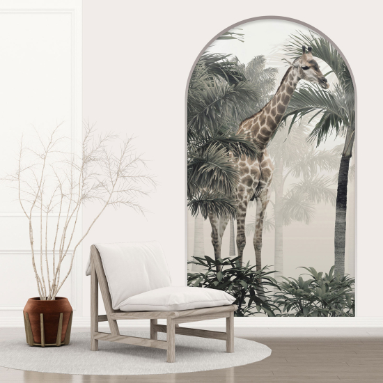 Vinilo Adhesivo Decorativo trampantojo 3D - Jirafa