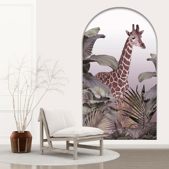 Vinilo Adhesivo Decorativo trampantojo 3D - Jirafa