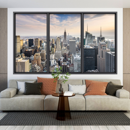 Vinilo Adhesivo Decorativo trampantojo 3D - Nueva York