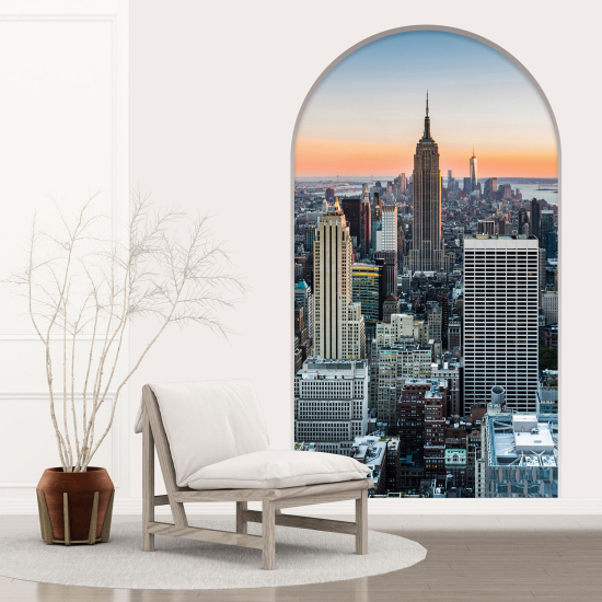 Vinilo Adhesivo Decorativo trampantojo 3D - Nueva York