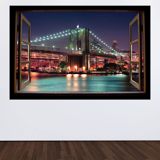 Vinilo Adhesivo Decorativo trampantojo 3D - Nueva York