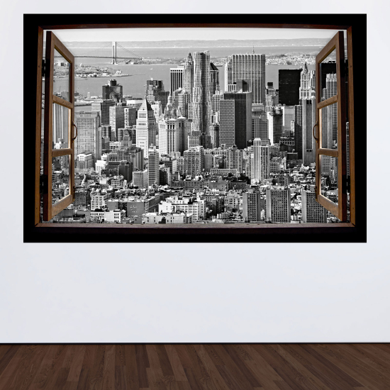 Vinilo Adhesivo Decorativo trampantojo 3D - Nueva York