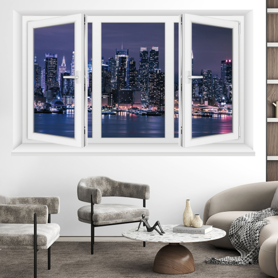 Vinilo Adhesivo Decorativo trampantojo 3D - Nueva York